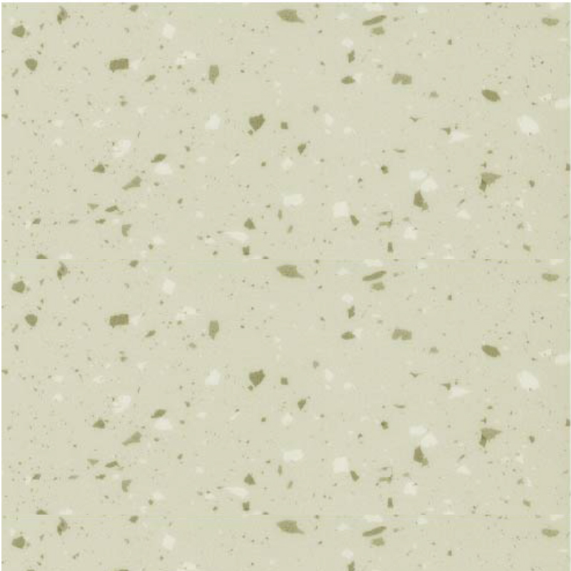 Tät heterogen golvbeläggning