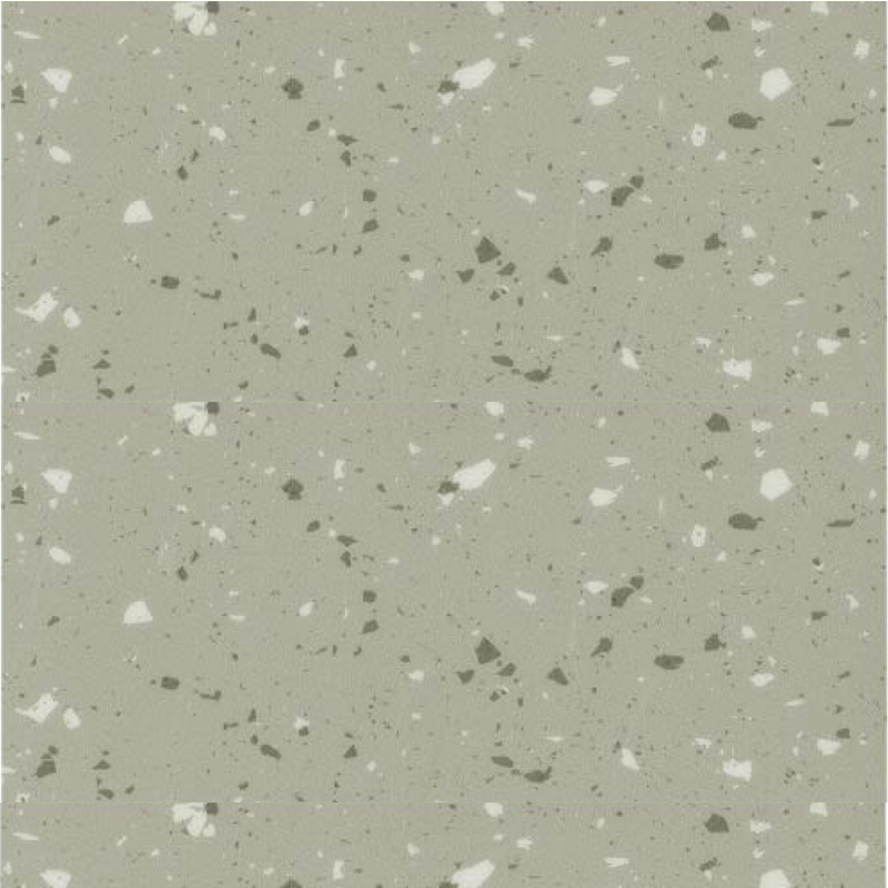 Tät heterogen golvbeläggning