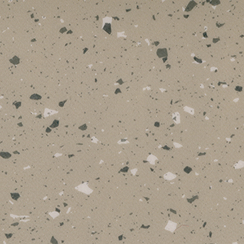 Tät heterogen golvbeläggning