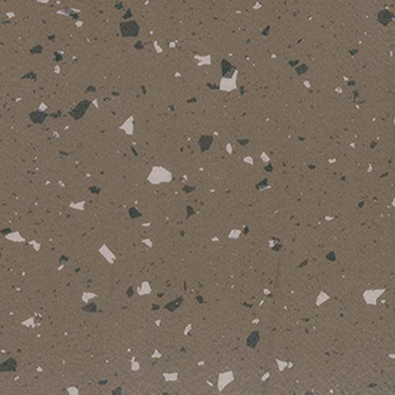 Tät heterogen golvbeläggning