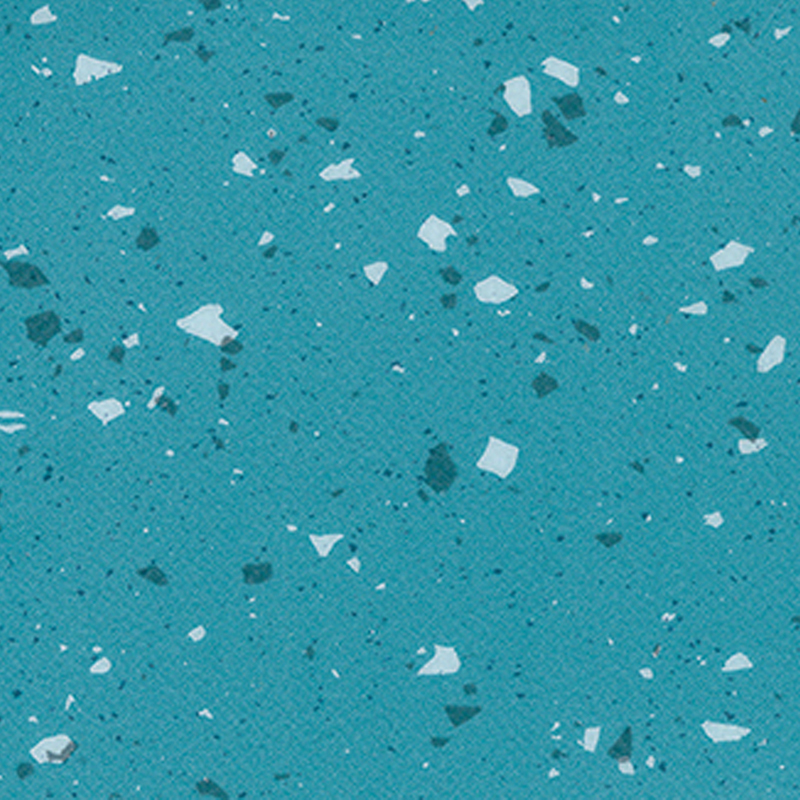 Tät heterogen golvbeläggning