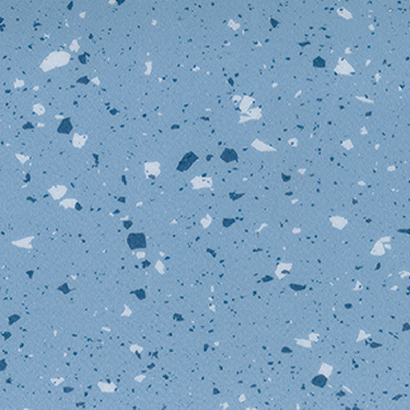 Tät heterogen golvbeläggning