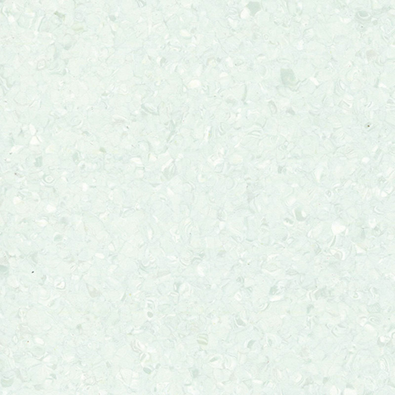 Syra- och alkalibeständig homogen golvbeläggning