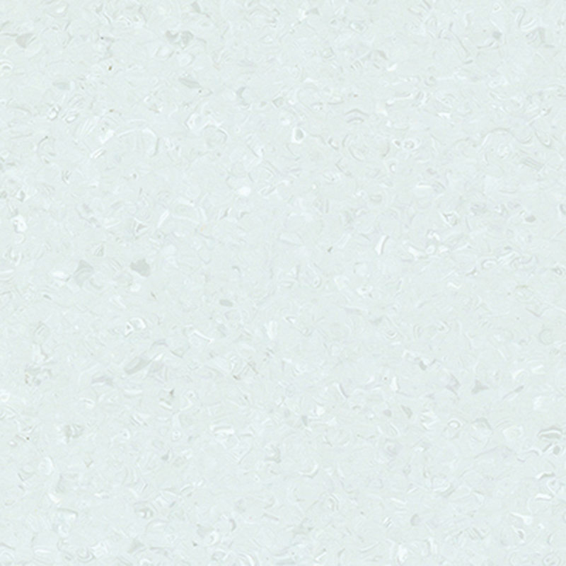 Syra- och alkalibeständig homogen golvbeläggning