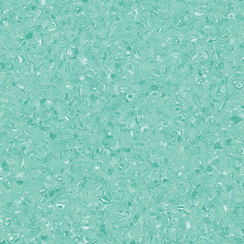 Syra- och alkalibeständig homogen golvbeläggning