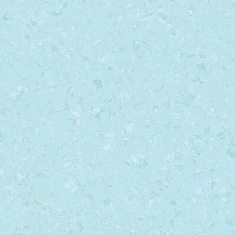 Syra- och alkalibeständig homogen golvbeläggning