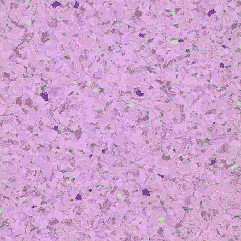 Mjukt och lugnande homogent golv