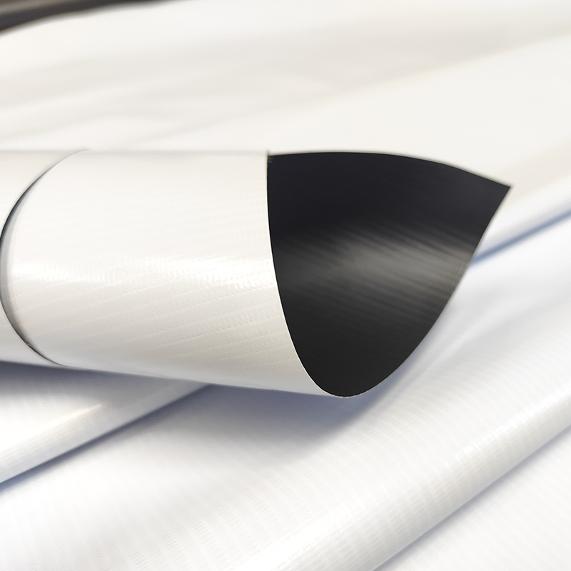 50m/80m Hög ljusblockerande svart flex banner