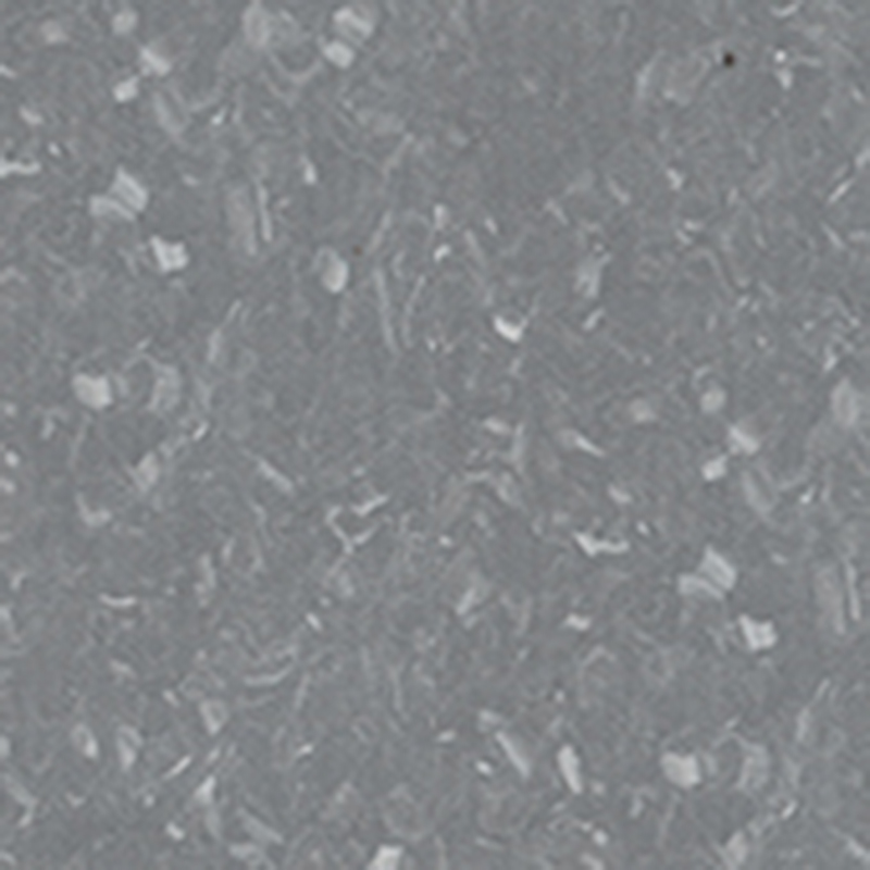 Slitage- och tryckbeständig homogen golvbeläggning