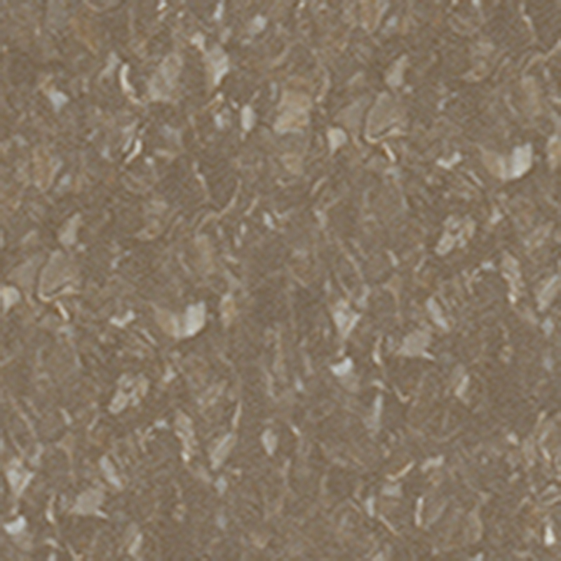 Slitage- och tryckbeständig homogen golvbeläggning