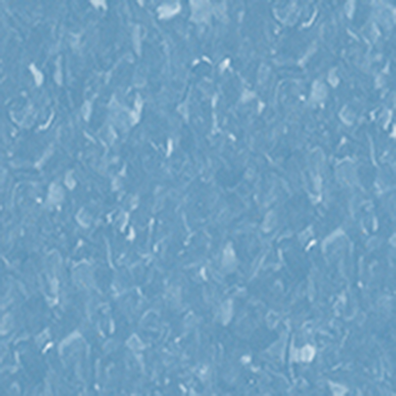 Slitage- och tryckbeständig homogen golvbeläggning