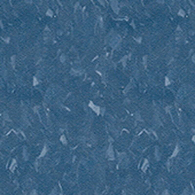 Slitage- och tryckbeständig homogen golvbeläggning