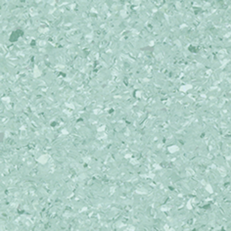 Lågt ljud och antifouling homogent golv